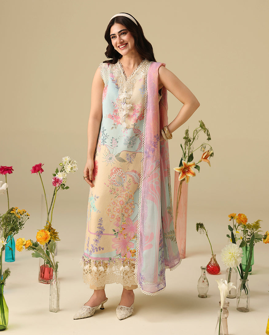 Hemline Soleil Prints Lawn – Bellarosa