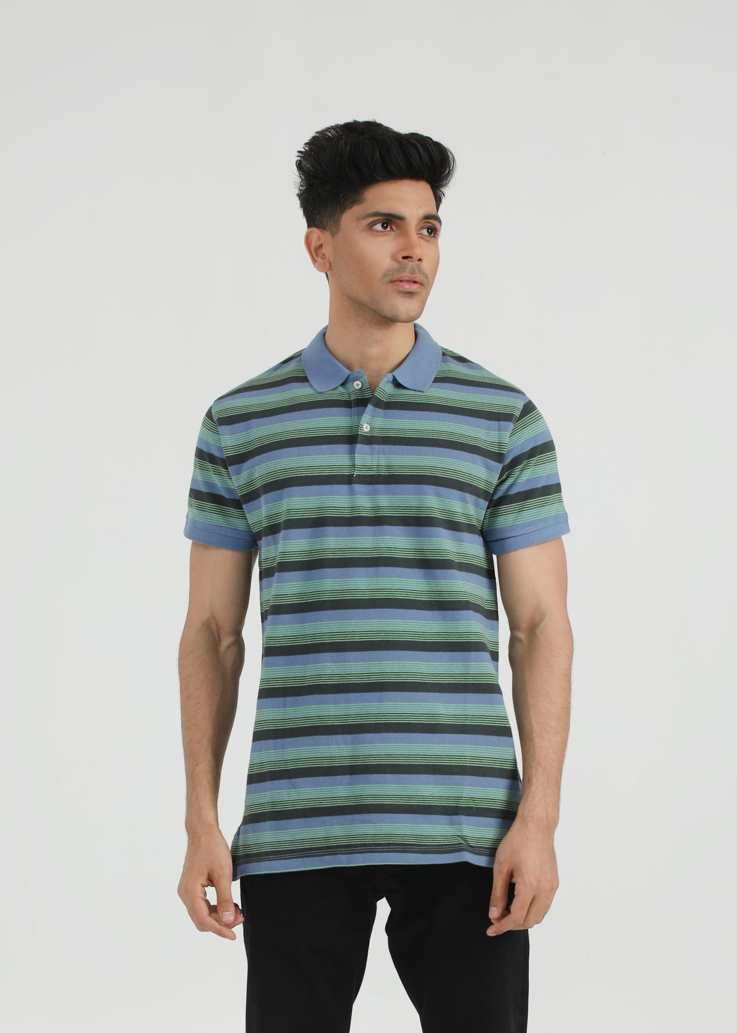 porque/pique Polo Shirt in Multi