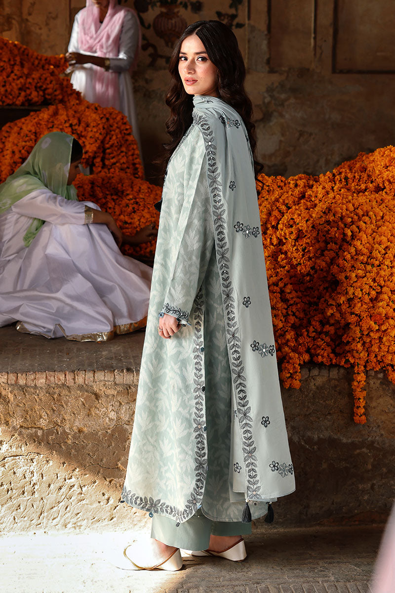 Festive – Azure Dream - Embroidered Lawn