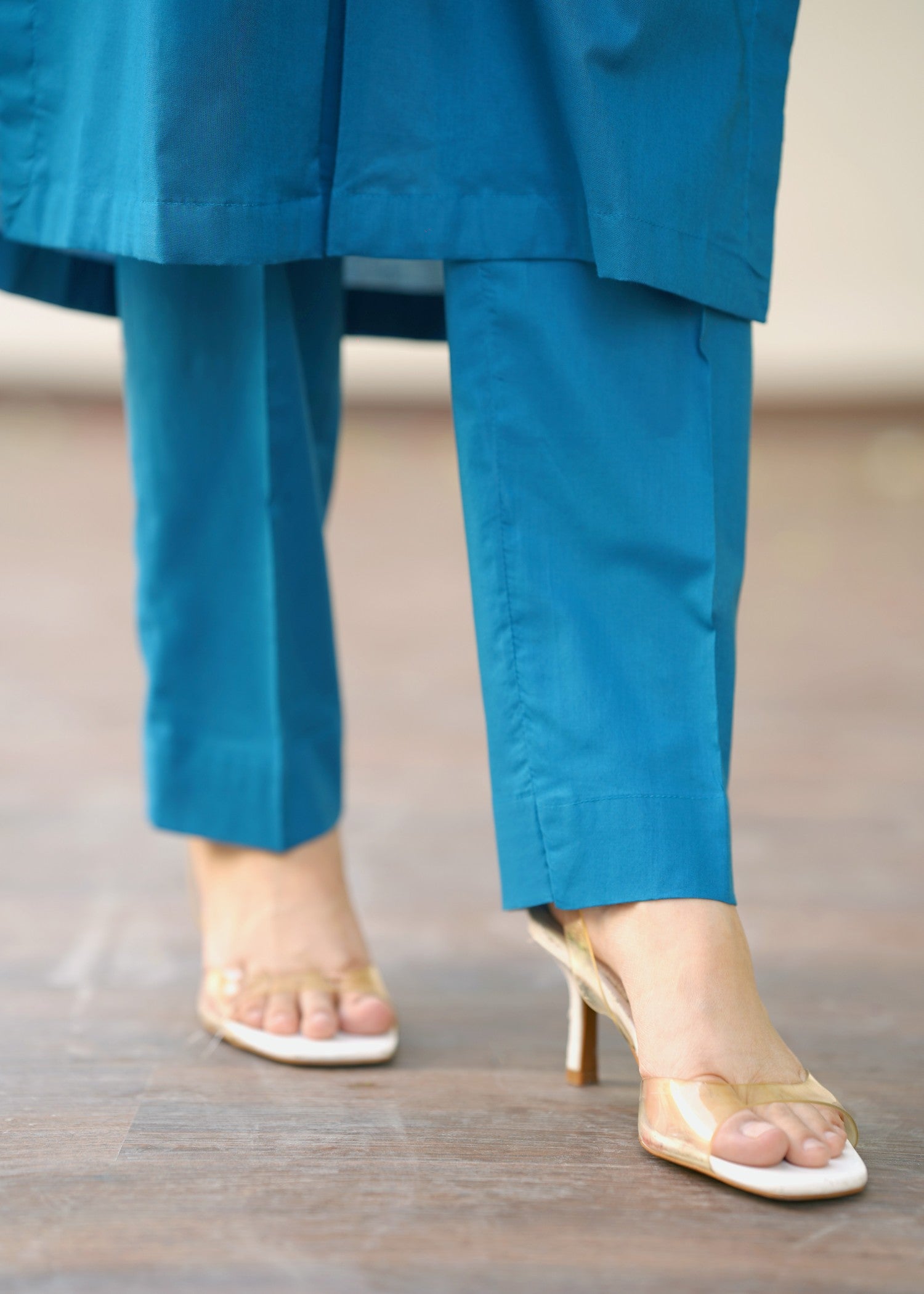 lawn Co Ord Sets in Sapphire blue