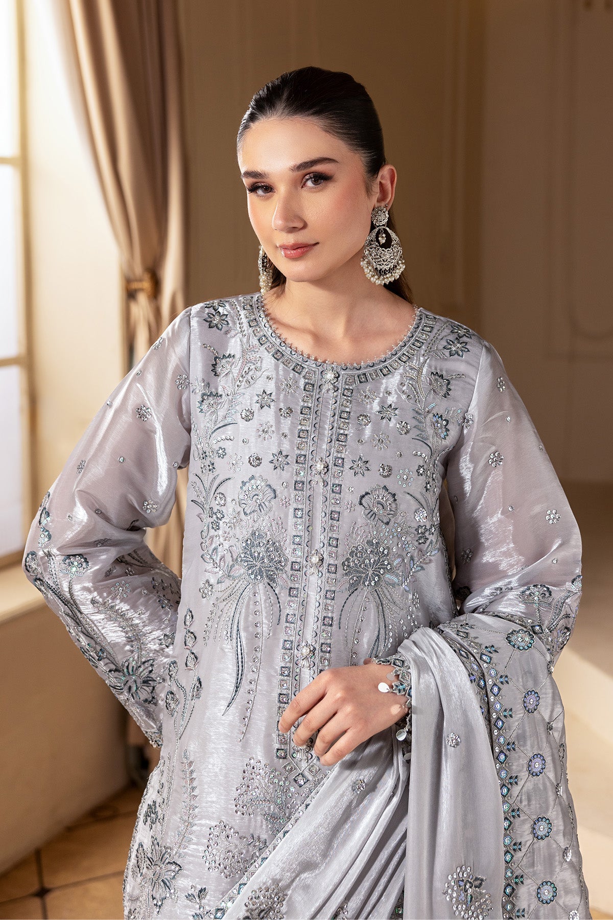 Aaina Sheesha Silk Formals – AF-SS-2245-Safira