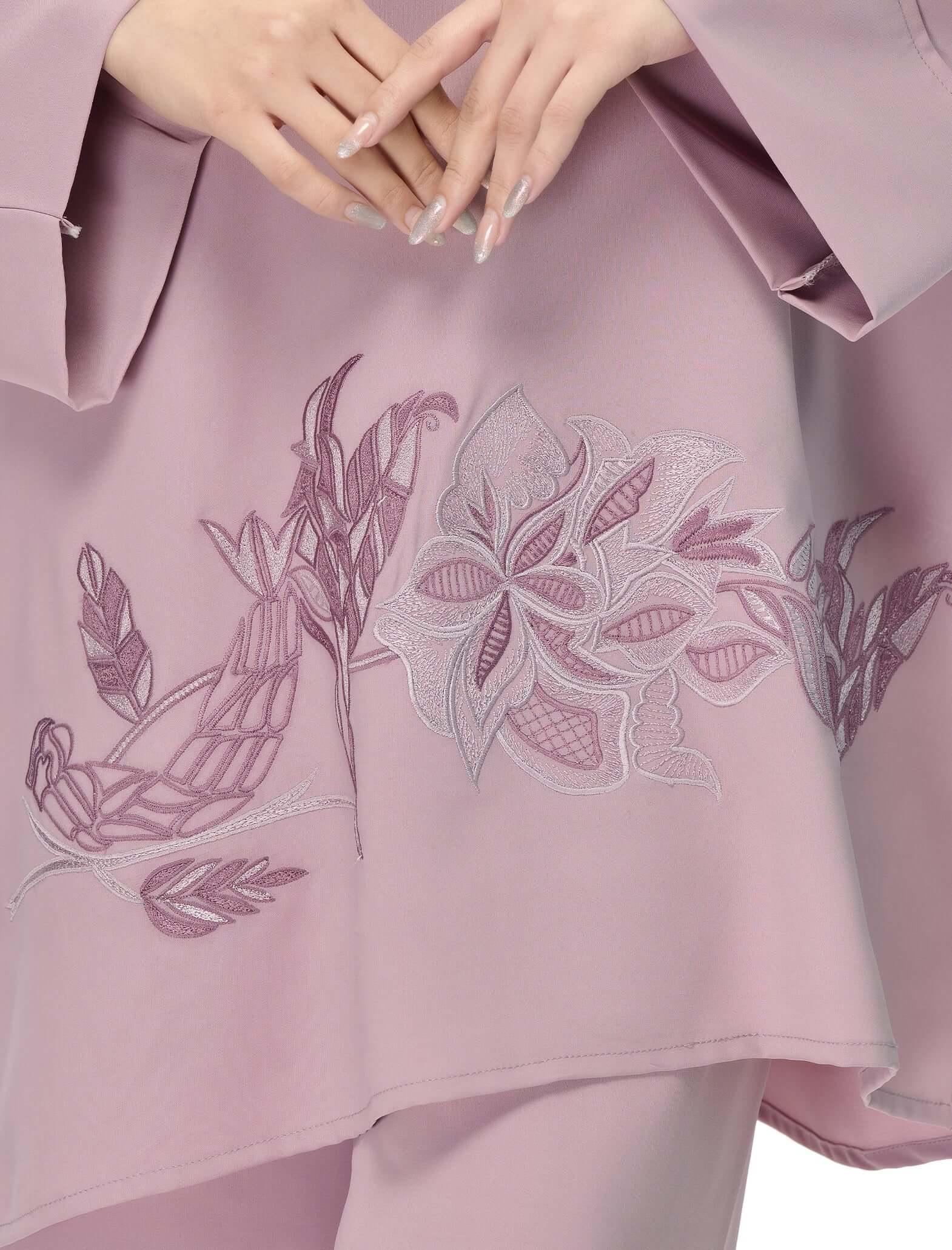 interlock knit Co Ord Sets in Lilac