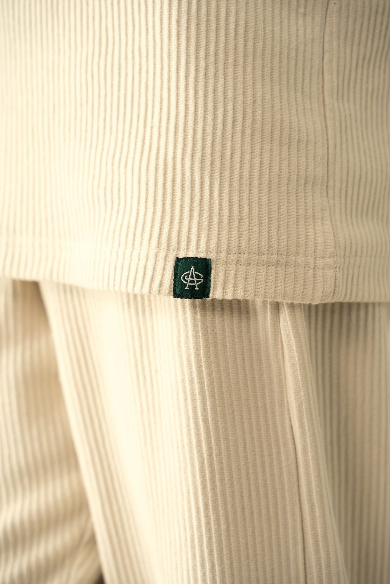 pure cotton T Shirt in Off-white