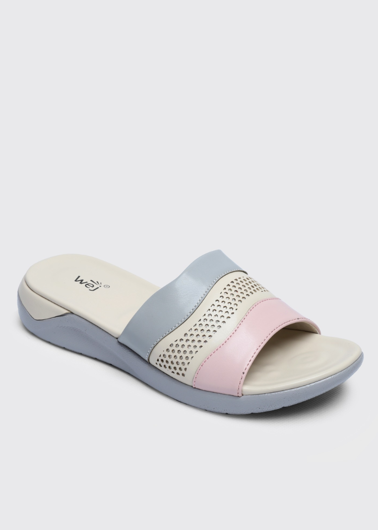 Slides in Cotton by - High Quality Women Slides FDJ3705