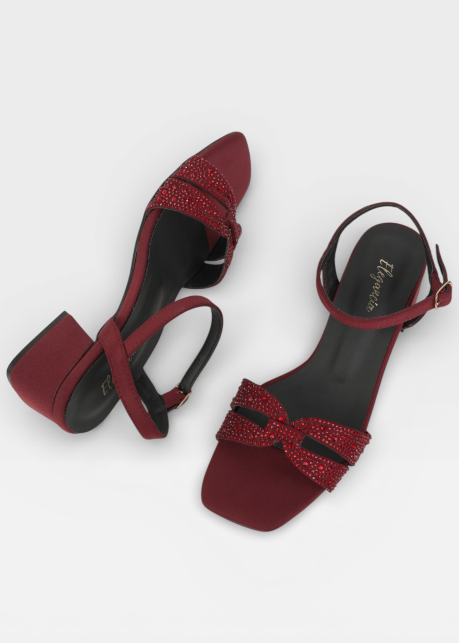 Heels in Maroon by - High Quality Women Heels PTC0595