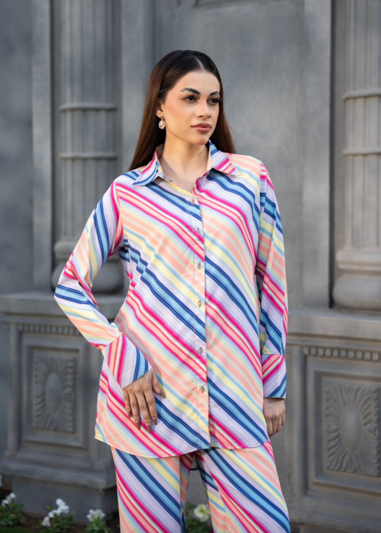 georgette chiffon Co Ord Sets in Multi