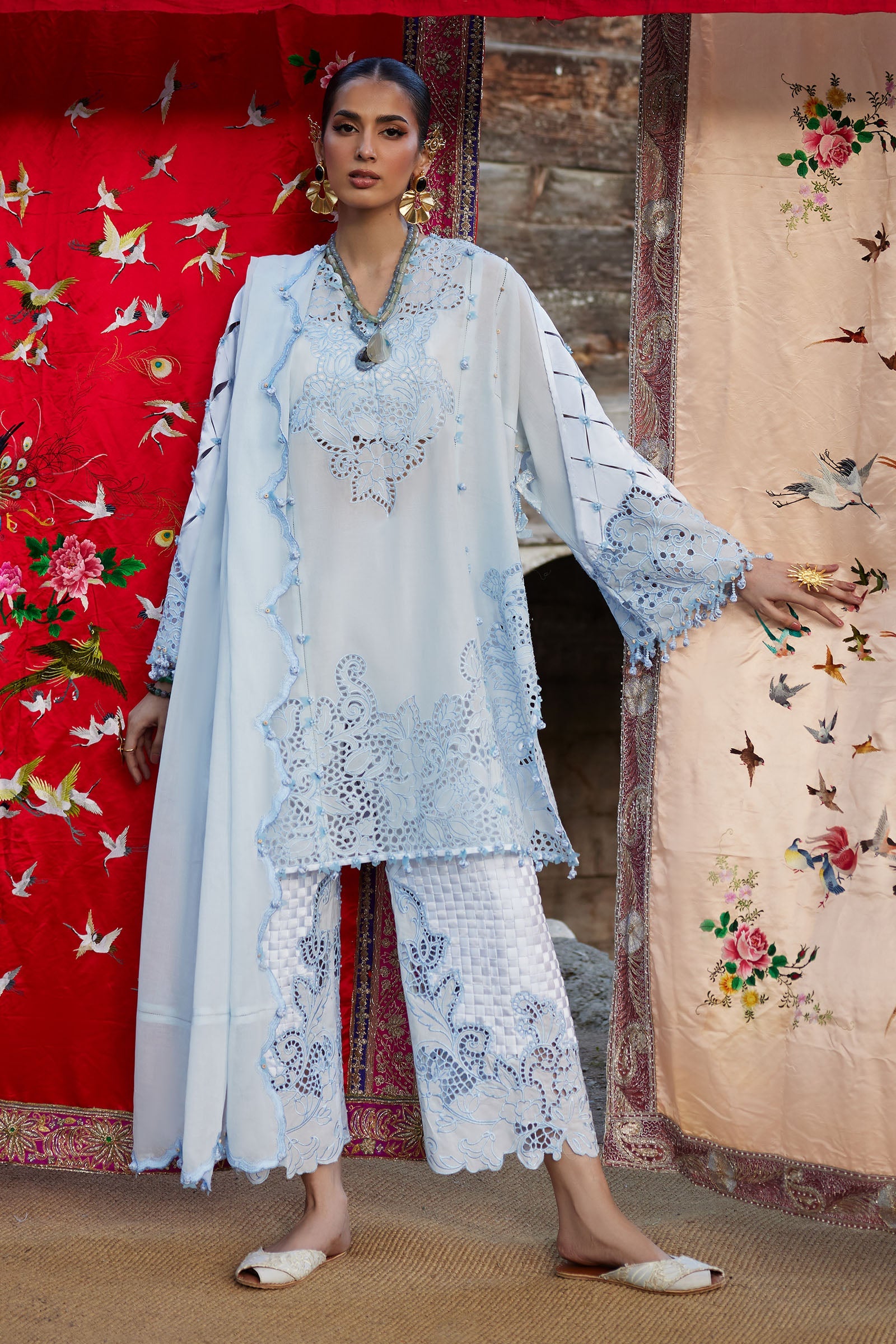 Kashmee Luxury Eid Lawn – BRUMINE (EL26-02 A)