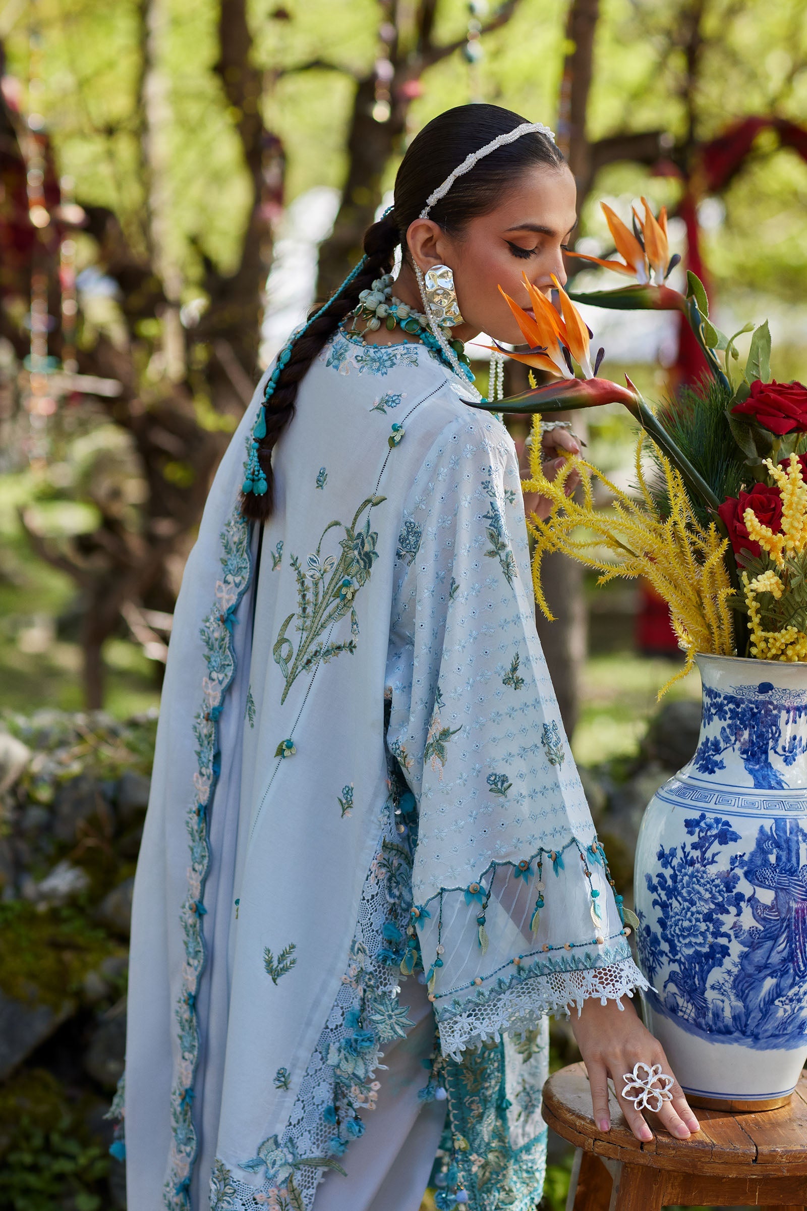 Kashmee Luxury Eid Lawn – MEHRVAAN (EL26-10 B)