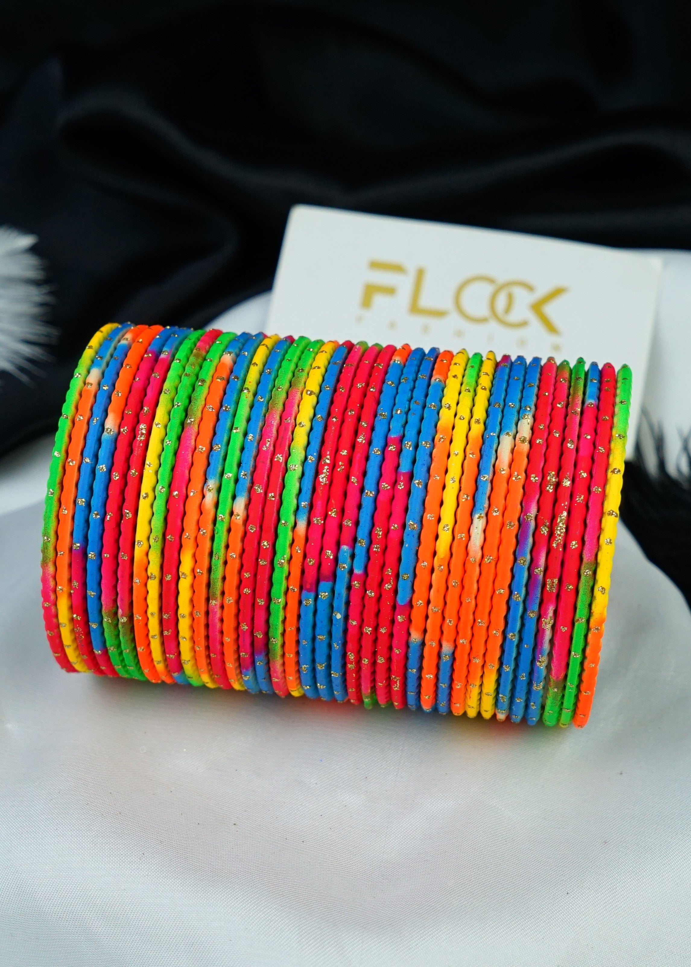 Bangles in Multi Color by - Trendy Women Bangles ZGS1615