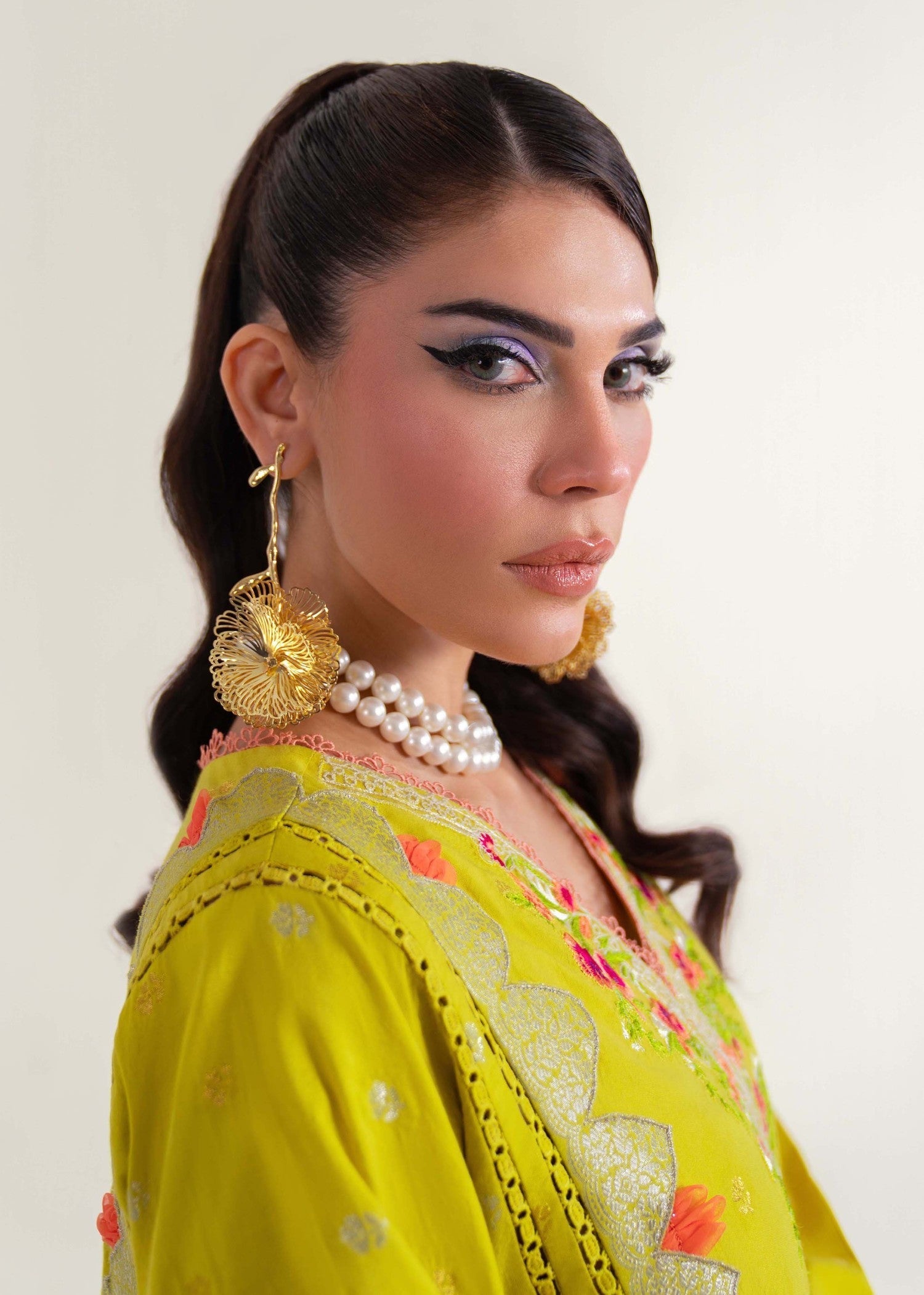 jacquard Unstitched in Lemon