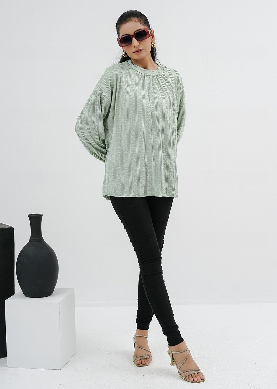 spandex Tunic in Green