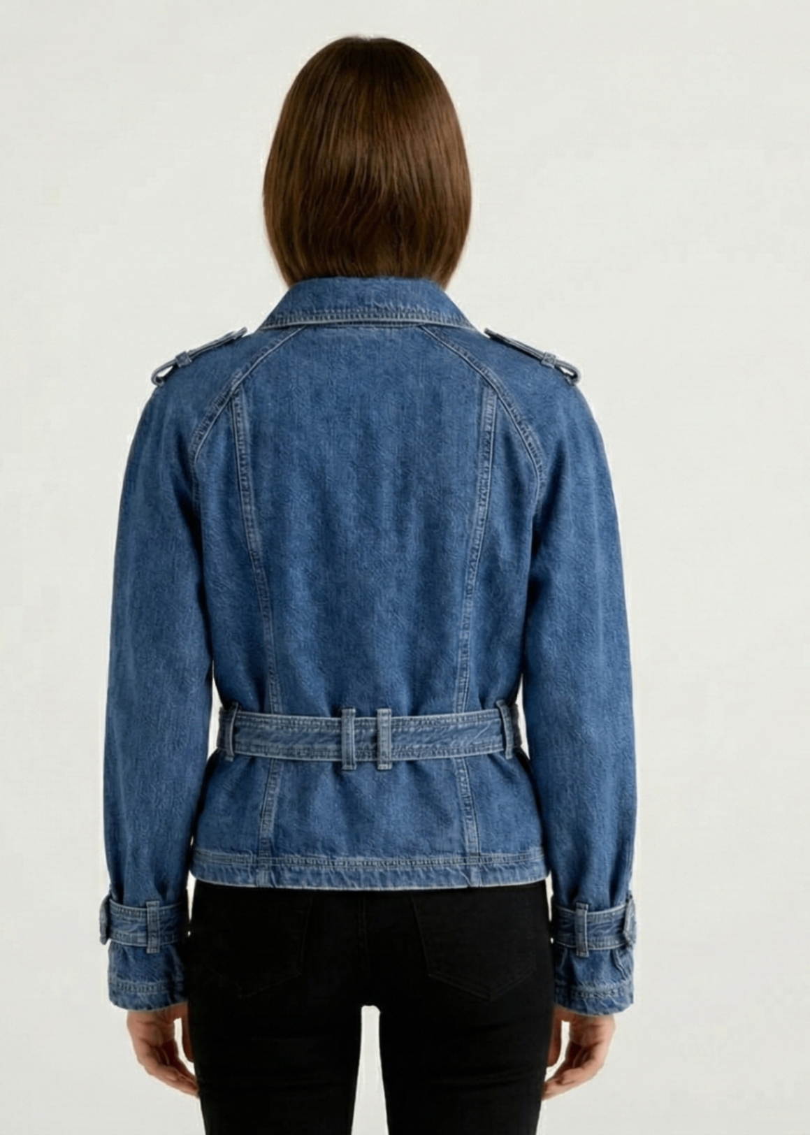stretch denim Jacket in Denim