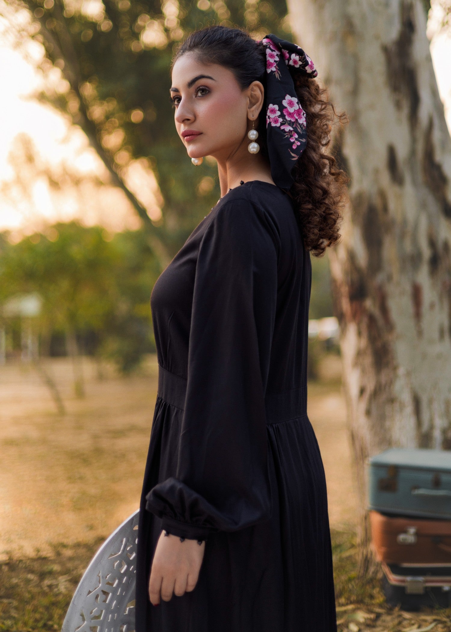 pure marina Maxi in Black