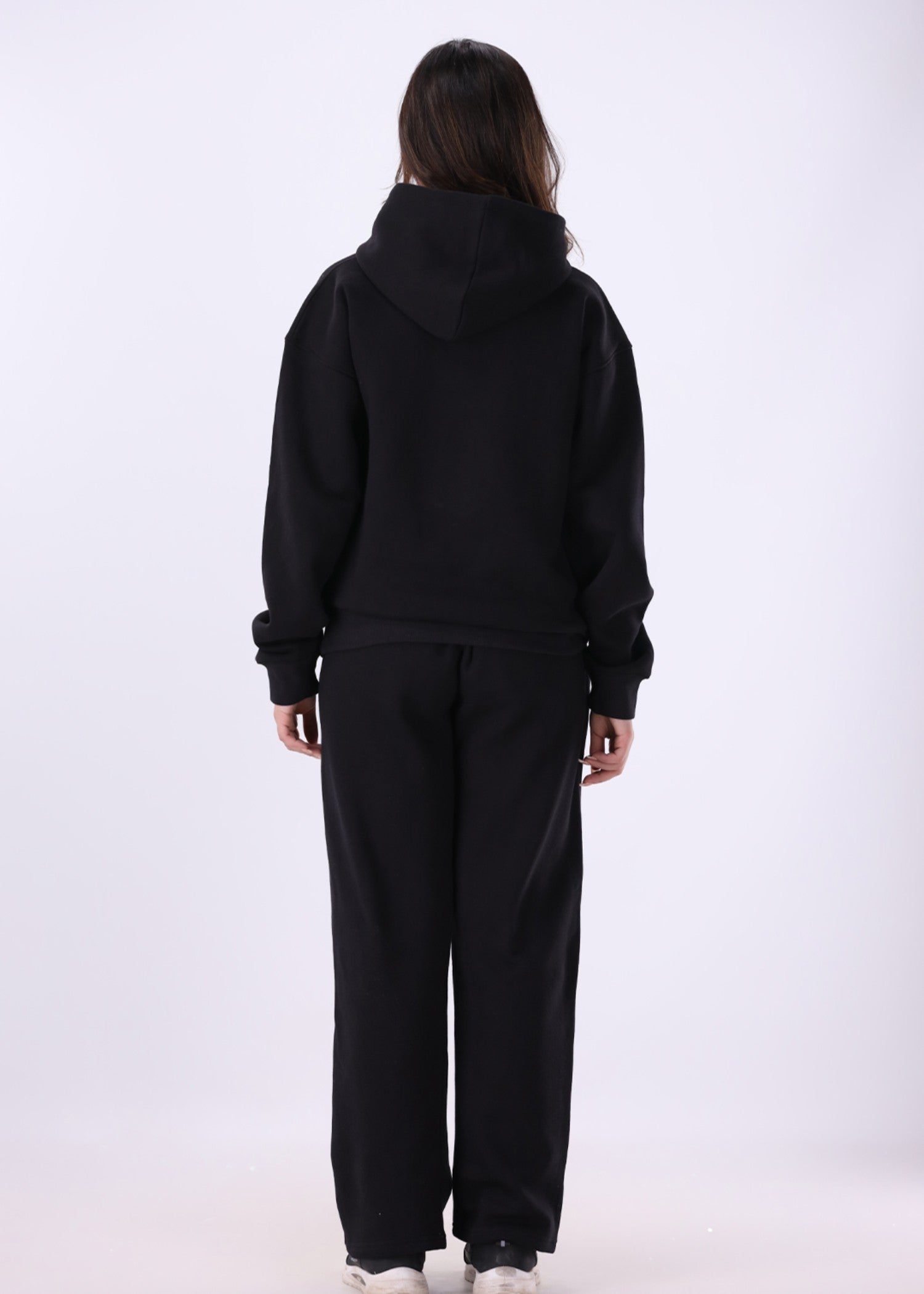 cotton Tracksuit in Black