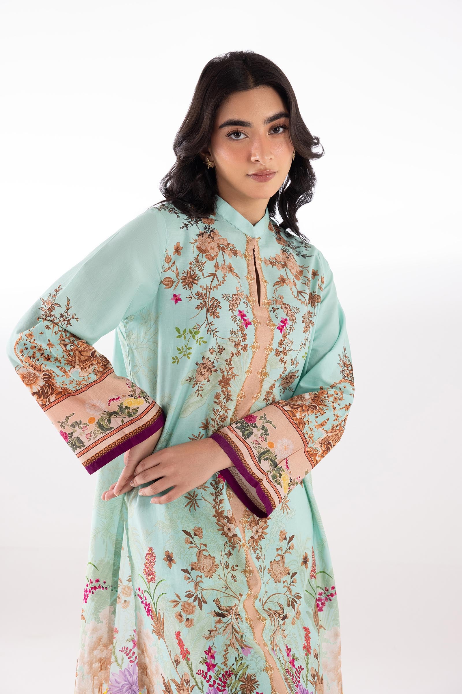 lawn Co Ord Sets in Aquamarine