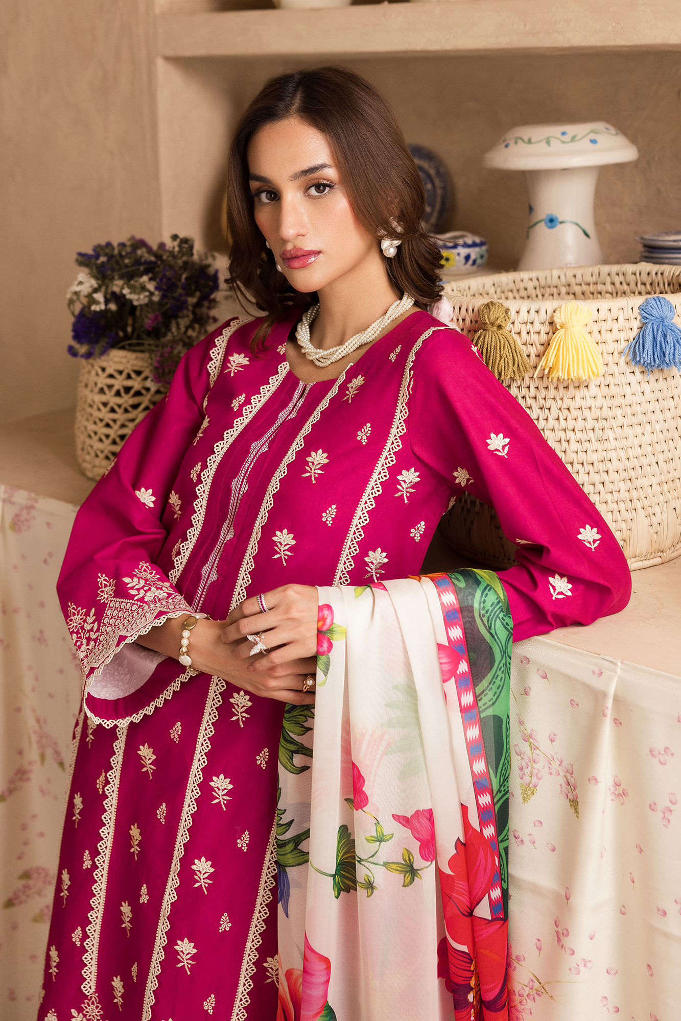Nissa Chikankari Lawn – N-09