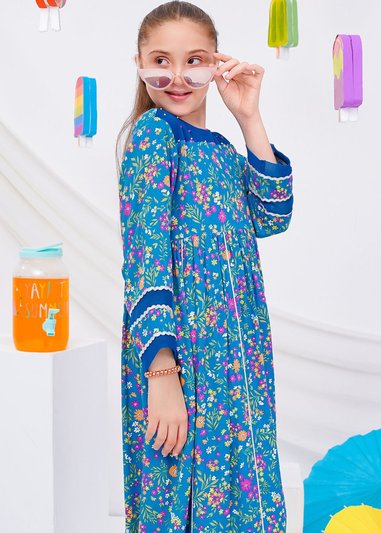 boski Frock in Royal blue