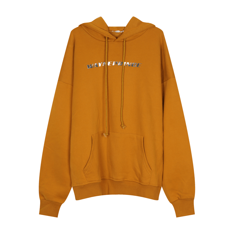 Korean Metal Letter Design Sense of Simple Ins Sweater