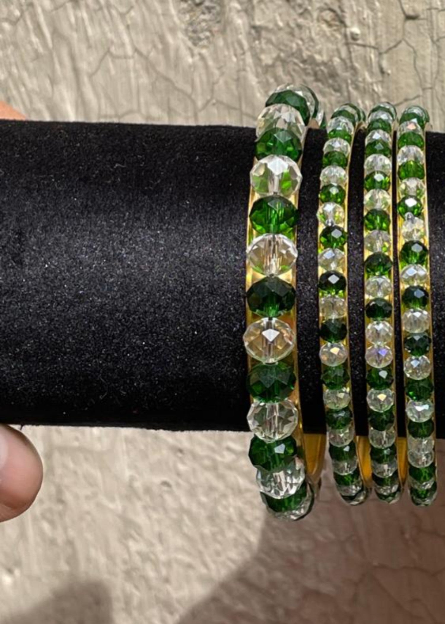 Bangles in Green Color by - Trendy Women Bangles MEK8959