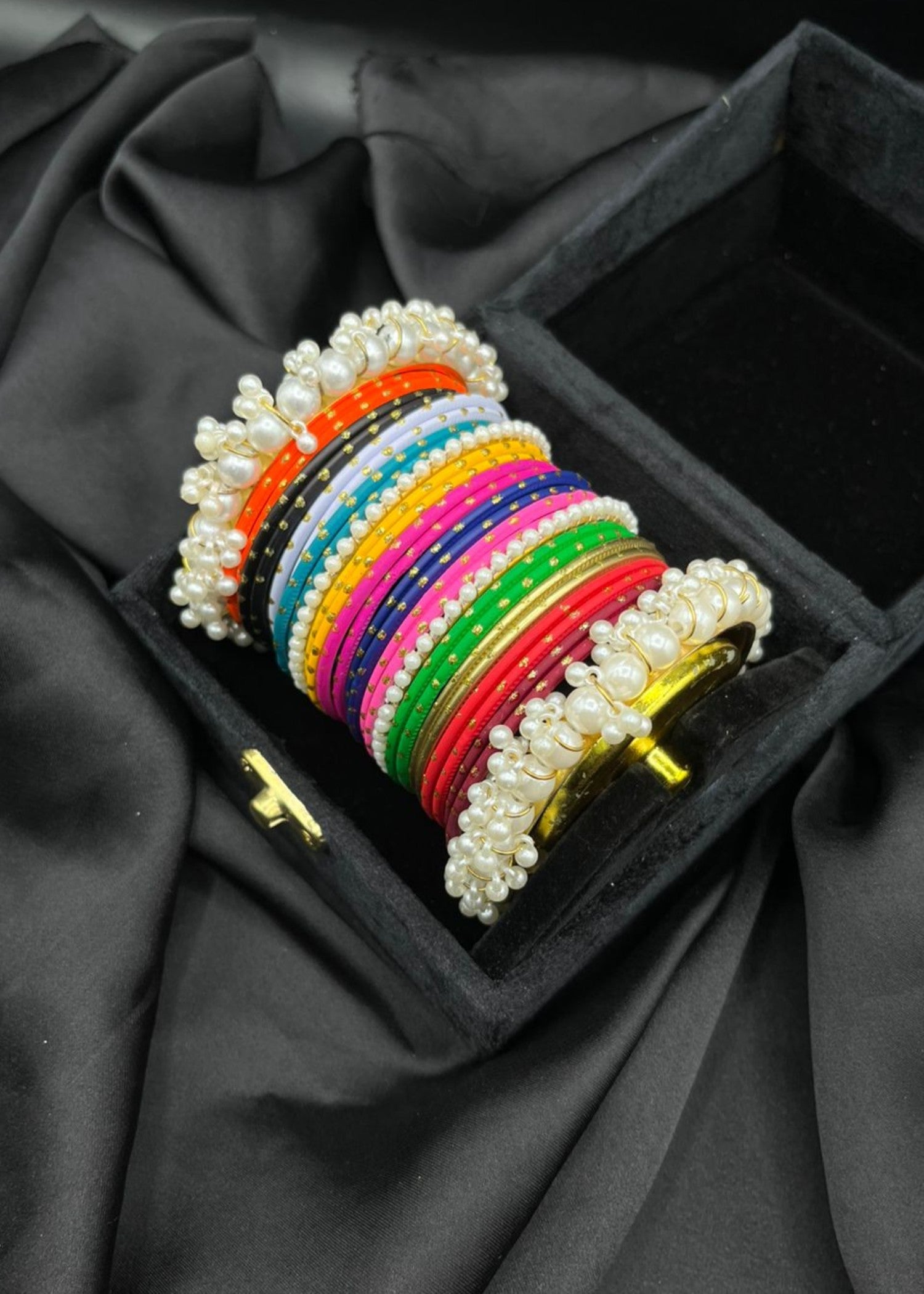 Bangles in Multi Color by - Trendy Women Bangles KQK4128