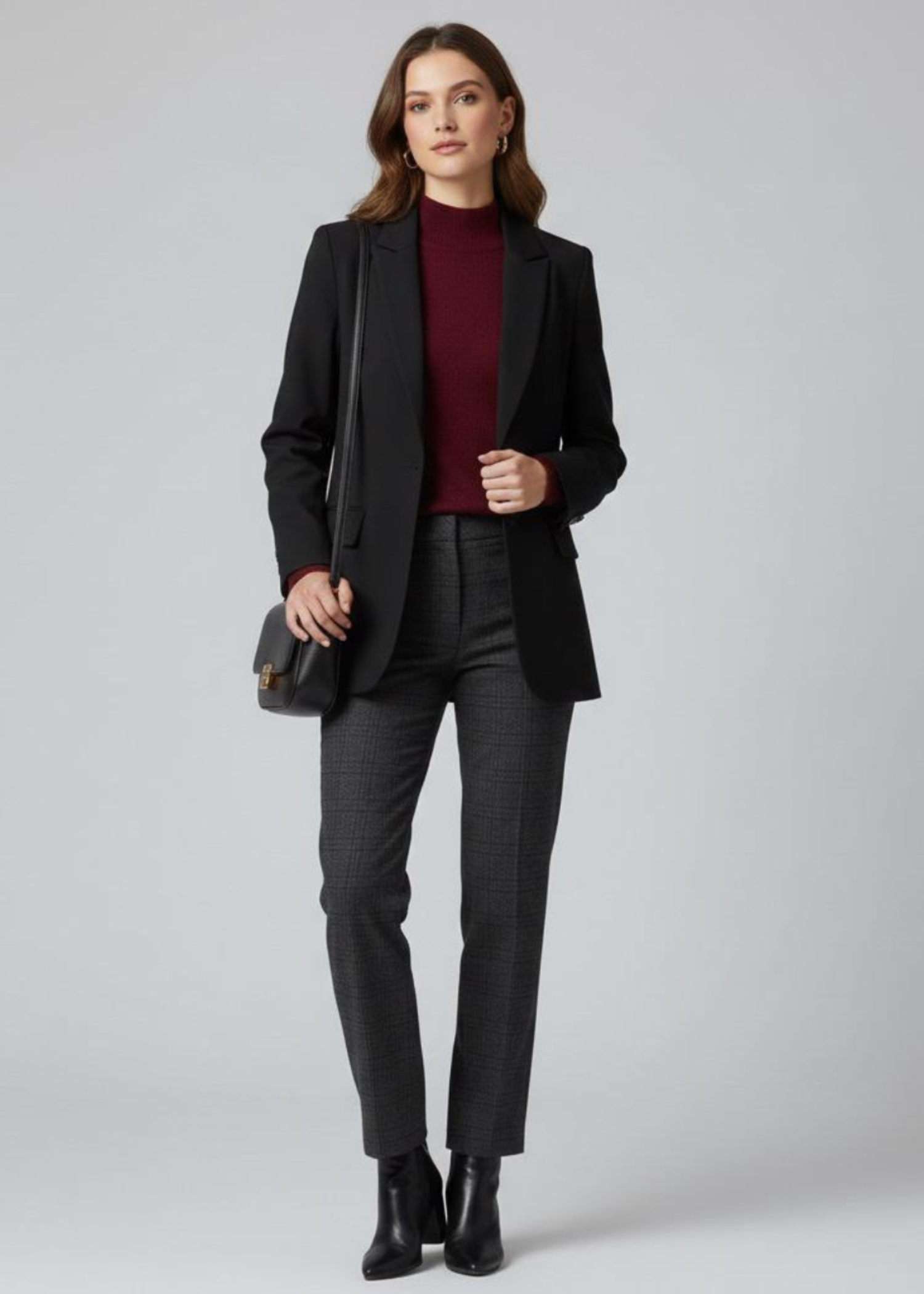 suiting Blazer in Black
