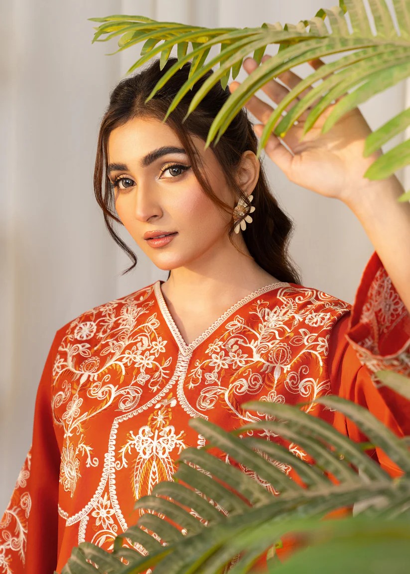 lawn Co Ord Sets in Orange