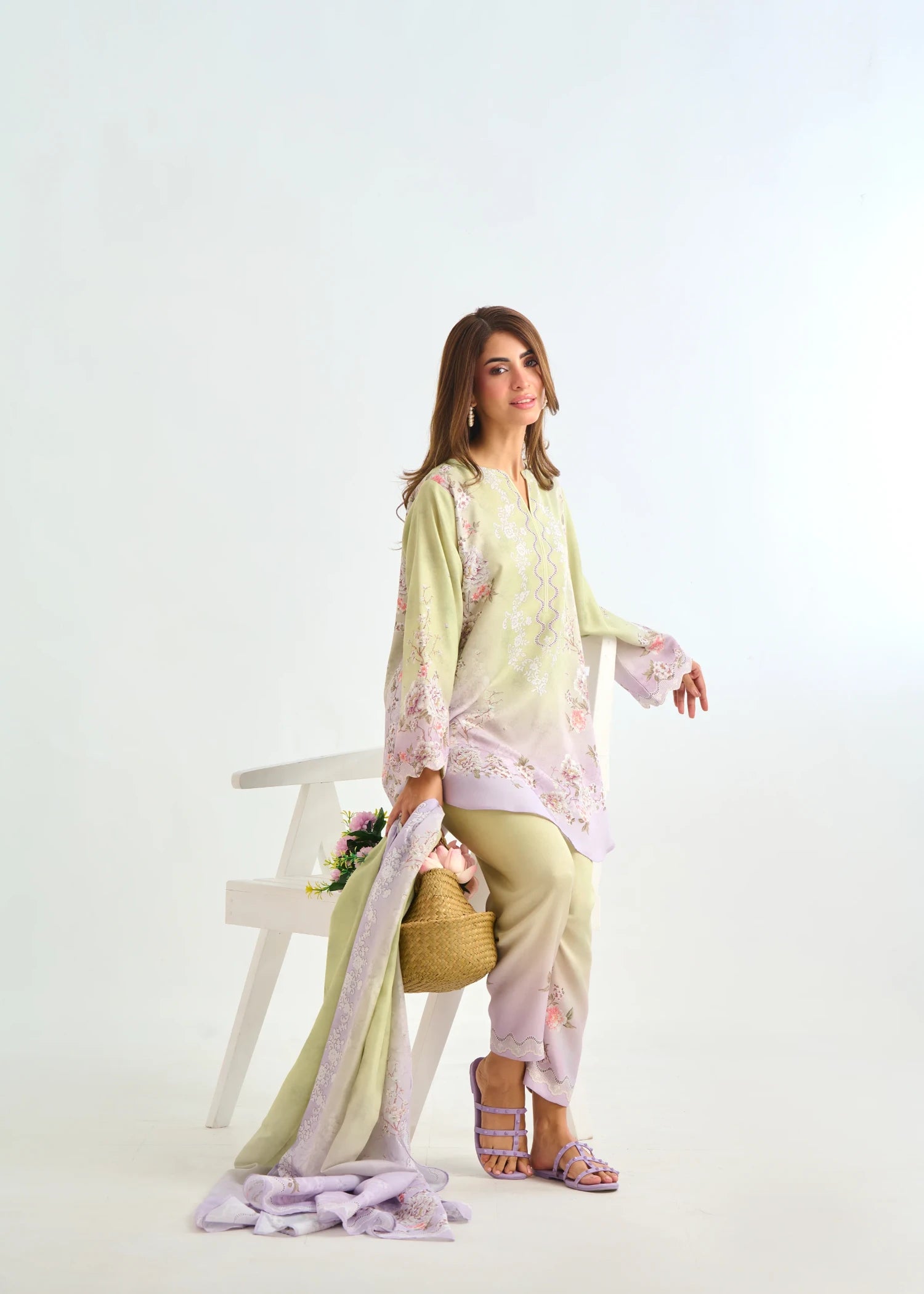 herringbone Co Ord Sets in Multi