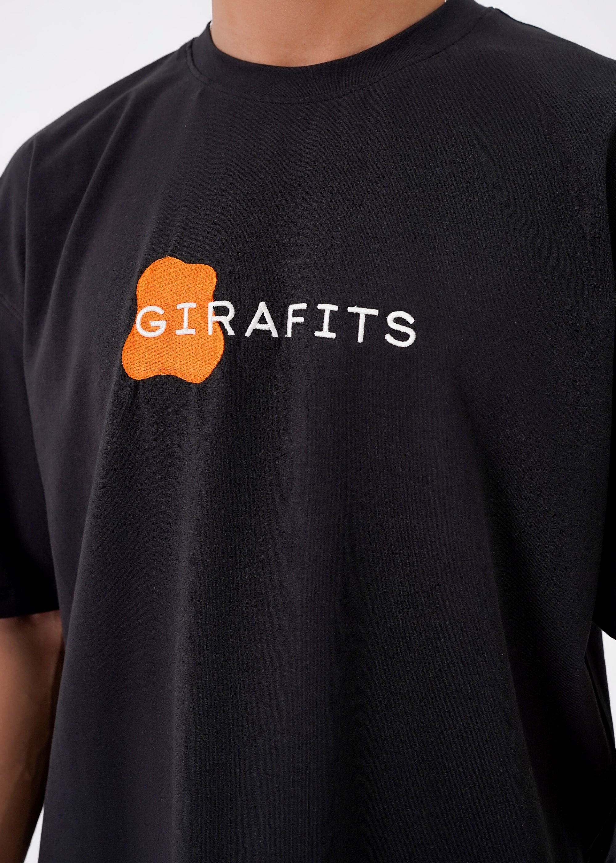 spandex T Shirt in Black