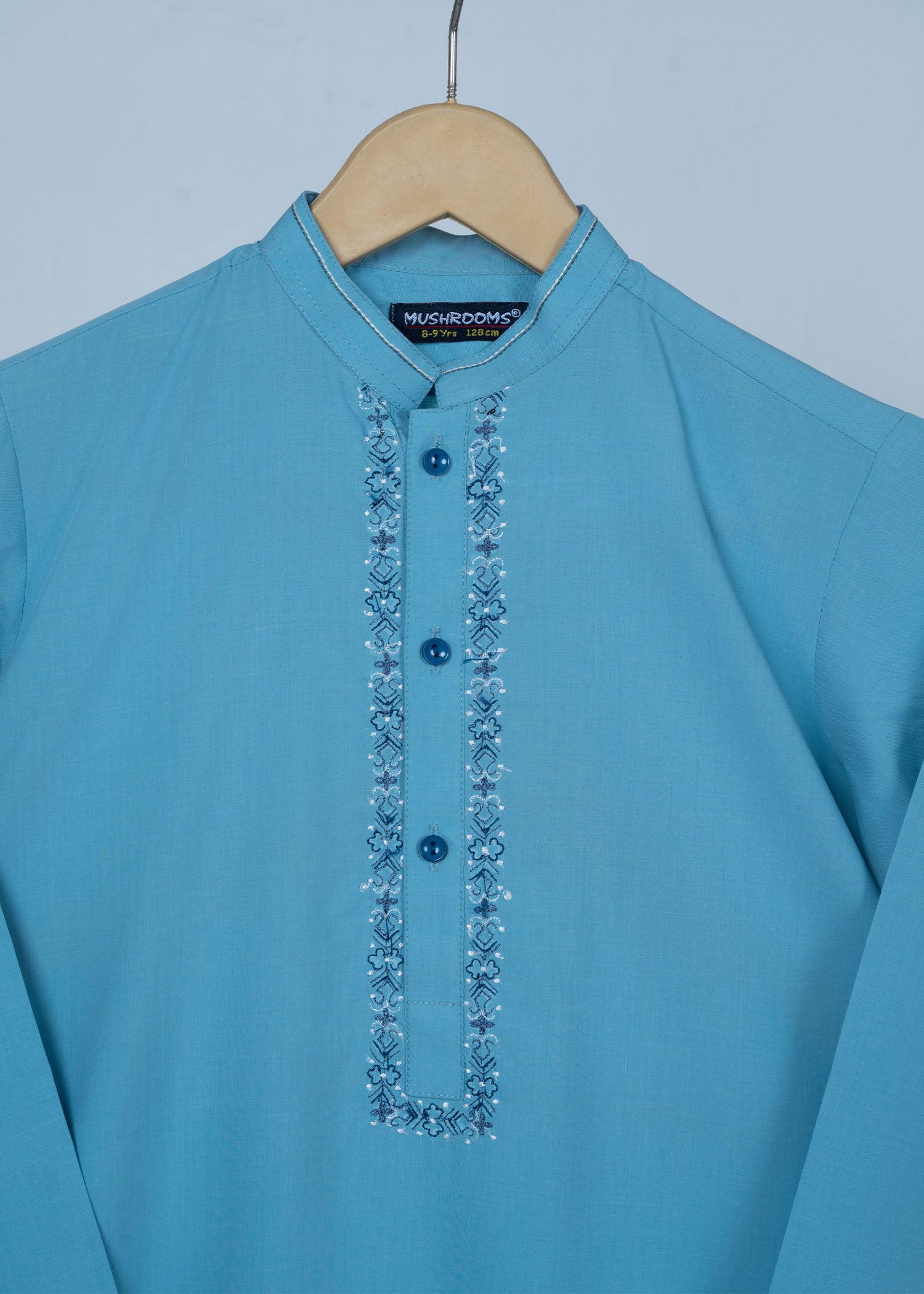 wash & wear Kurta in Grey