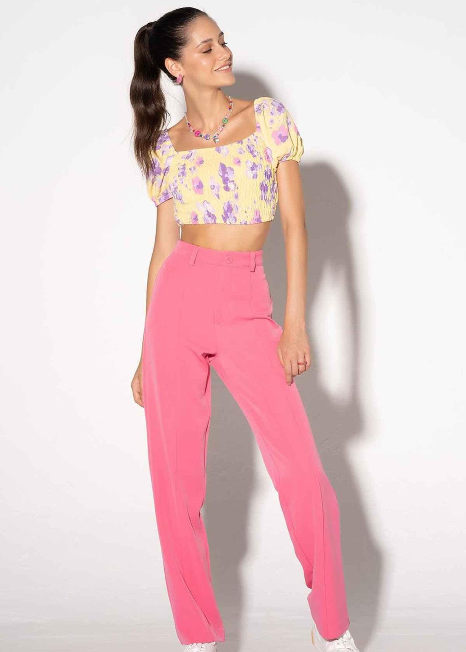 cotton Blouse in Multi