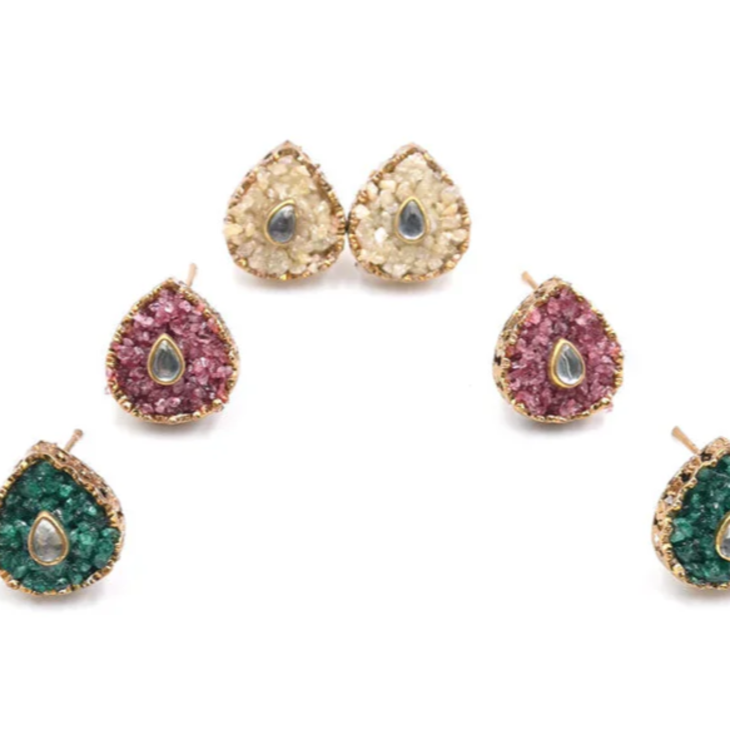 Earrings in Multi Color by - Trendy Women Earrings GJR5416