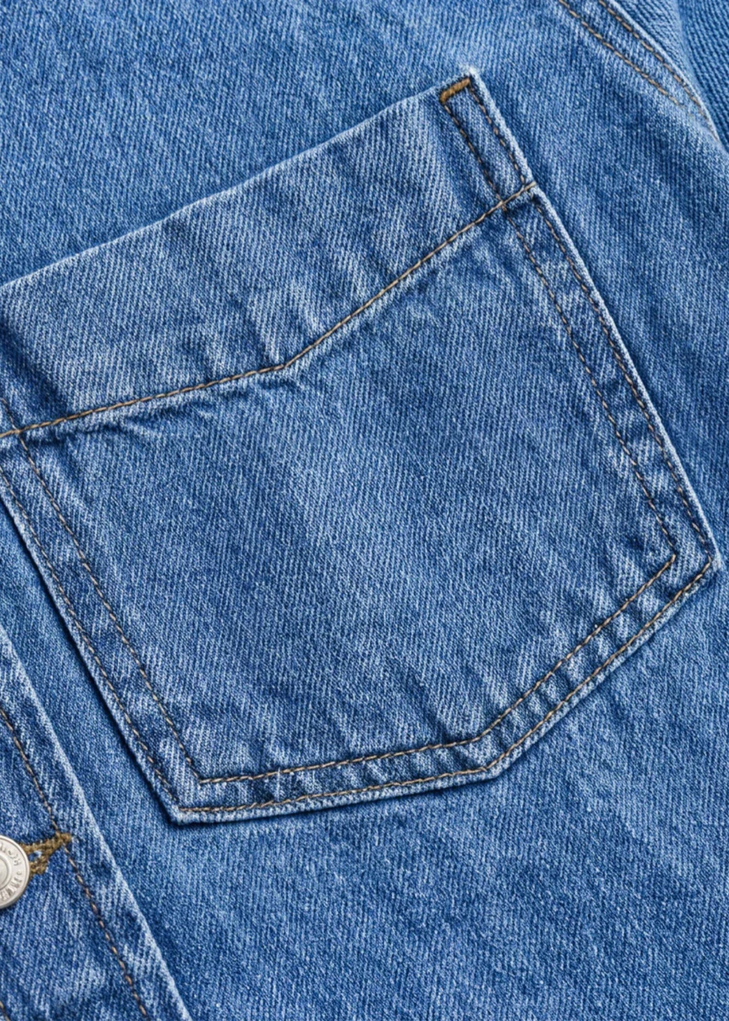 denim Casual Shirt in Blue
