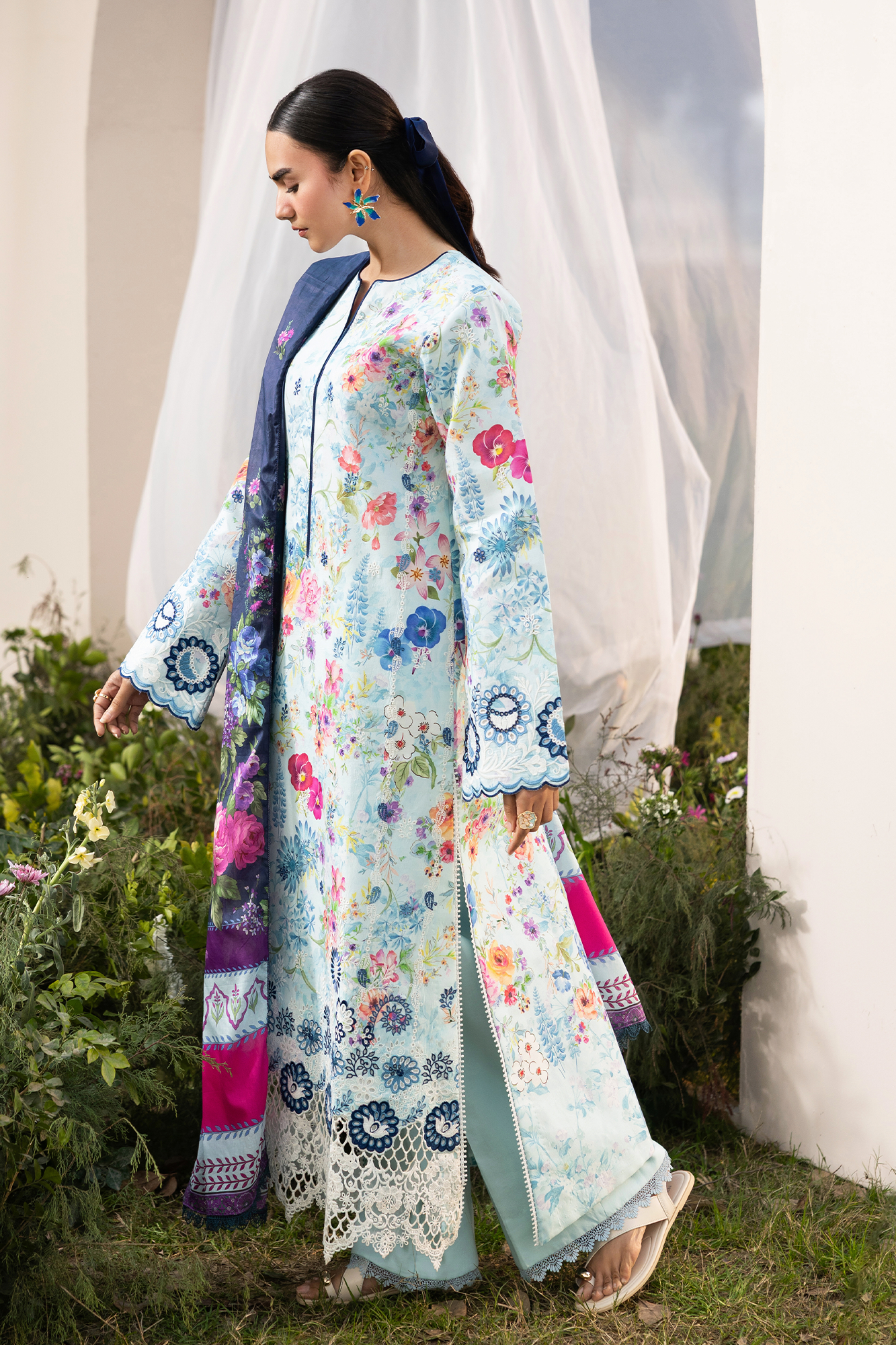 Printkari Lawn – E-09