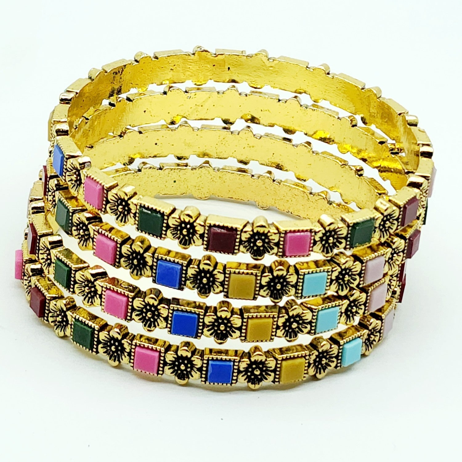 Bangles in Gold Color by - Trendy Women Bangles CFE0112