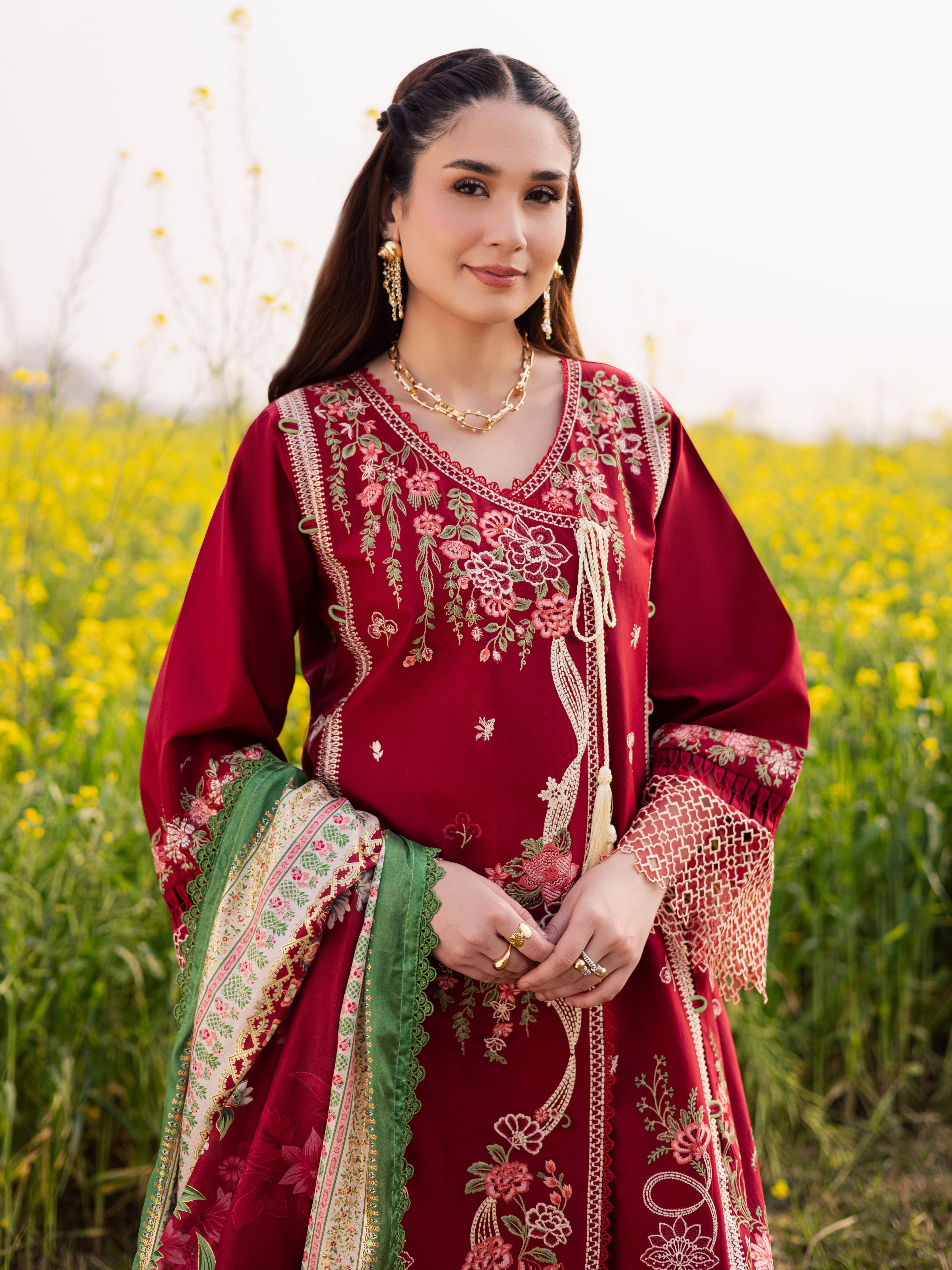 Dil-e-Raqsum Lawn – DQ-10