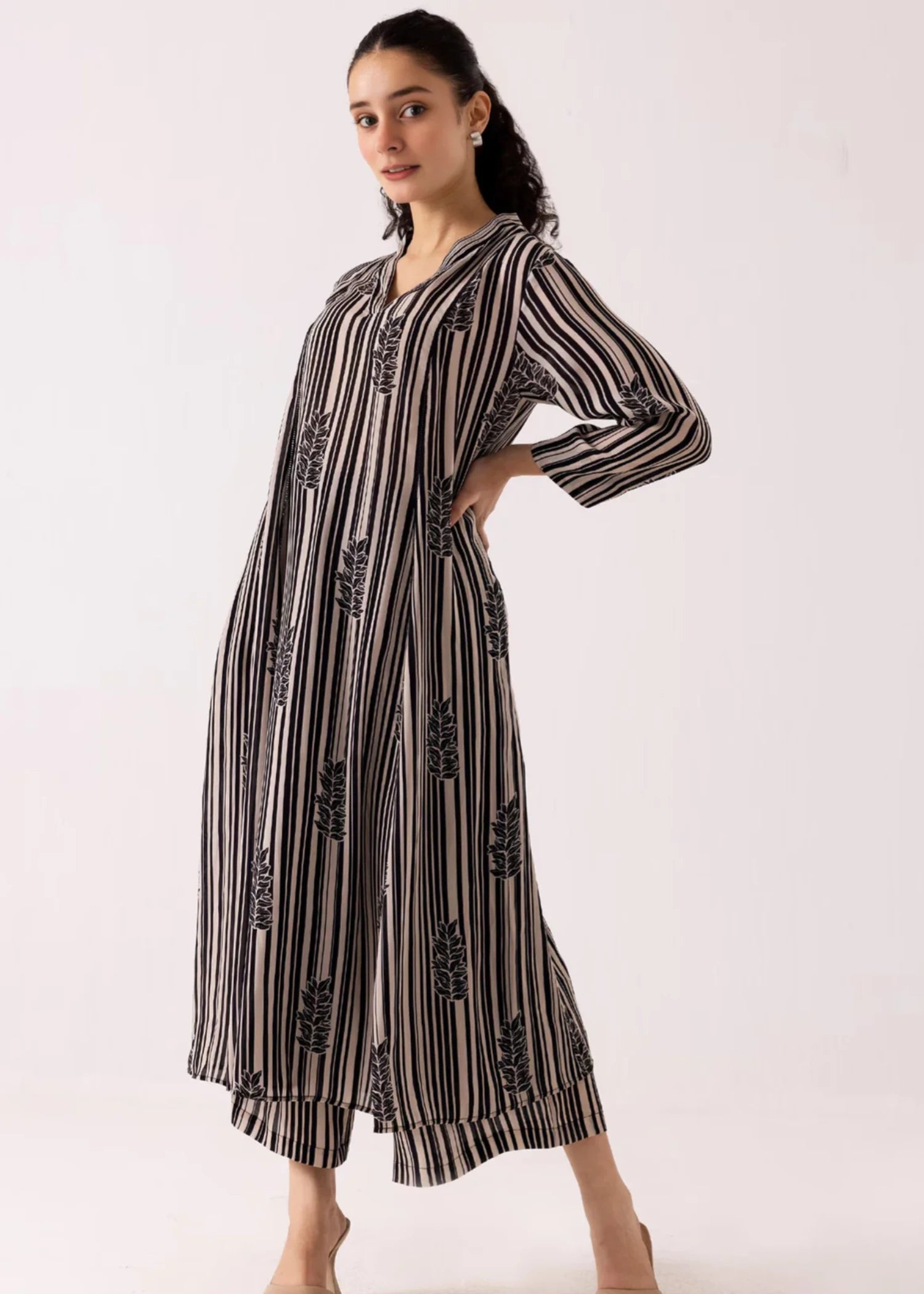 silk crepe Co ord Sets in Multi