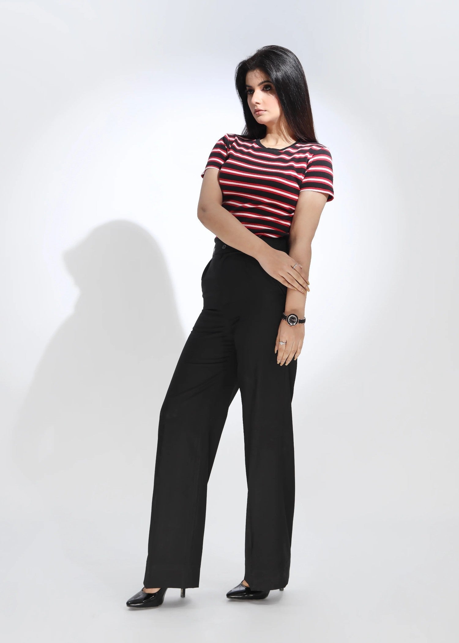 polycotton Pants in Black