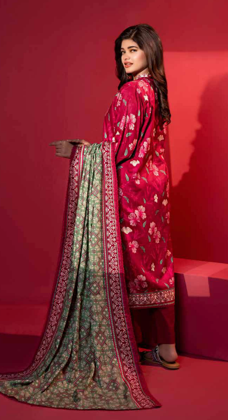Printed Summer Lawn Drop 15 – 8
