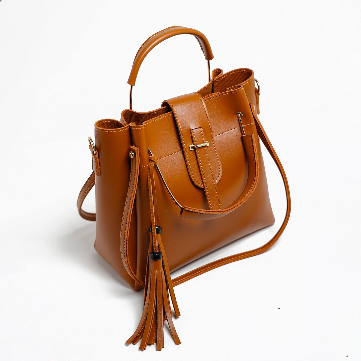 Shoulder Bag in Brown Color by - Trendy Women Shoulder Bag TST6441