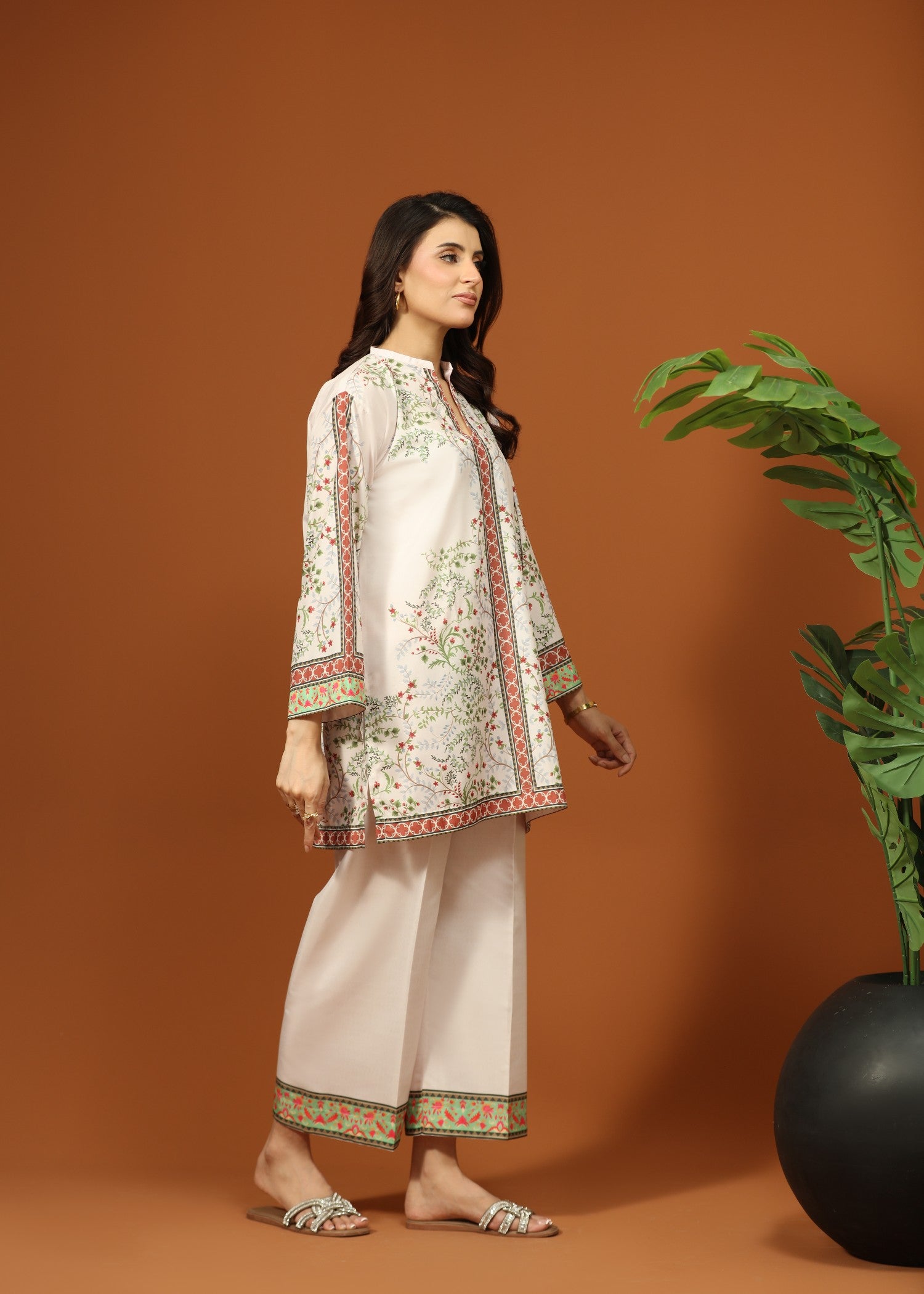 crepe silk Co Ord Sets in Wheat
