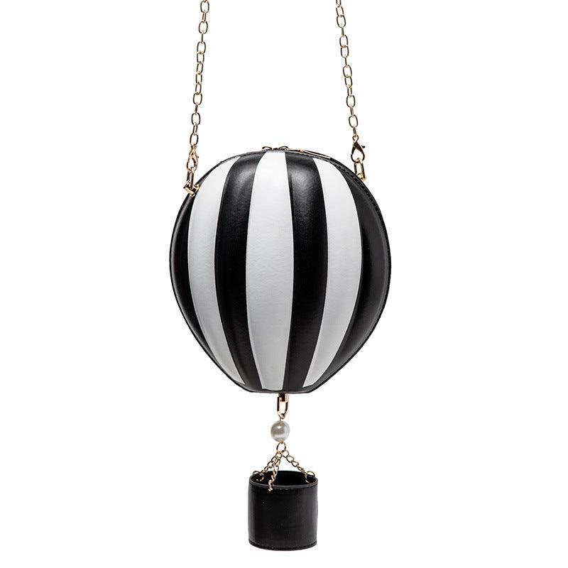 Creative Leather Hot Air Balloon  Crossbody Bag