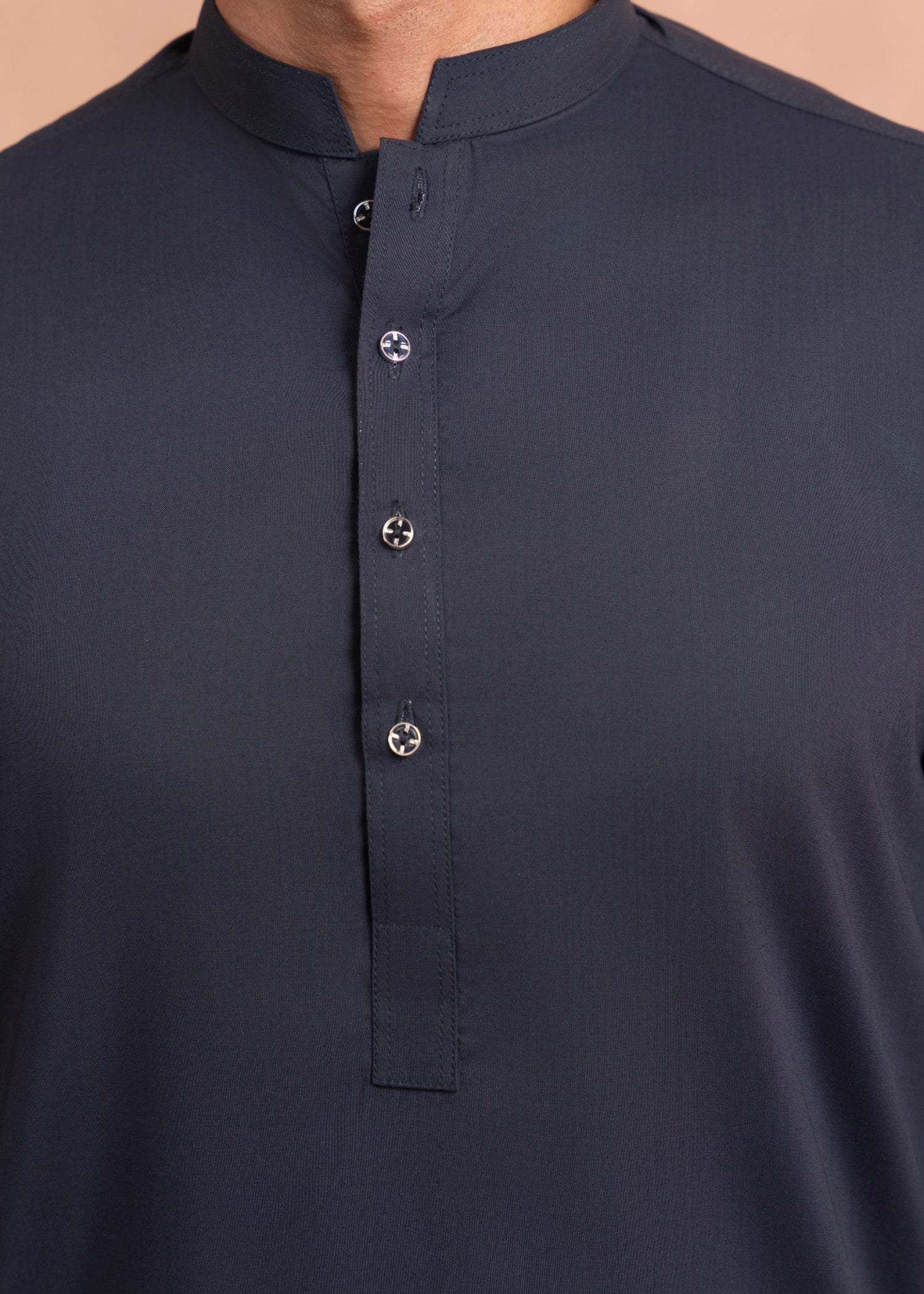 wash & wear Kurta Set in Dark blue