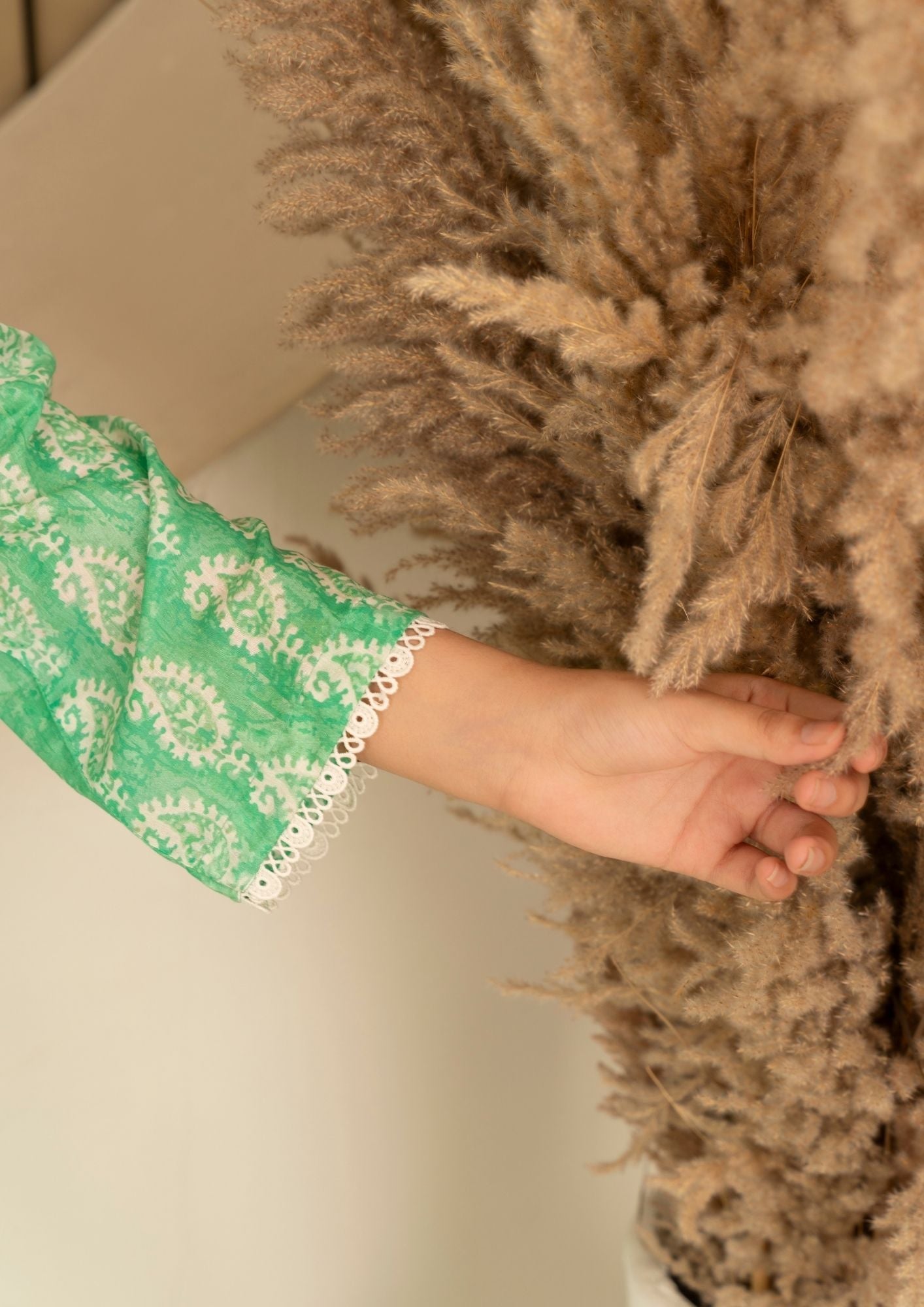 lawn Co Ord Sets in Emerald green