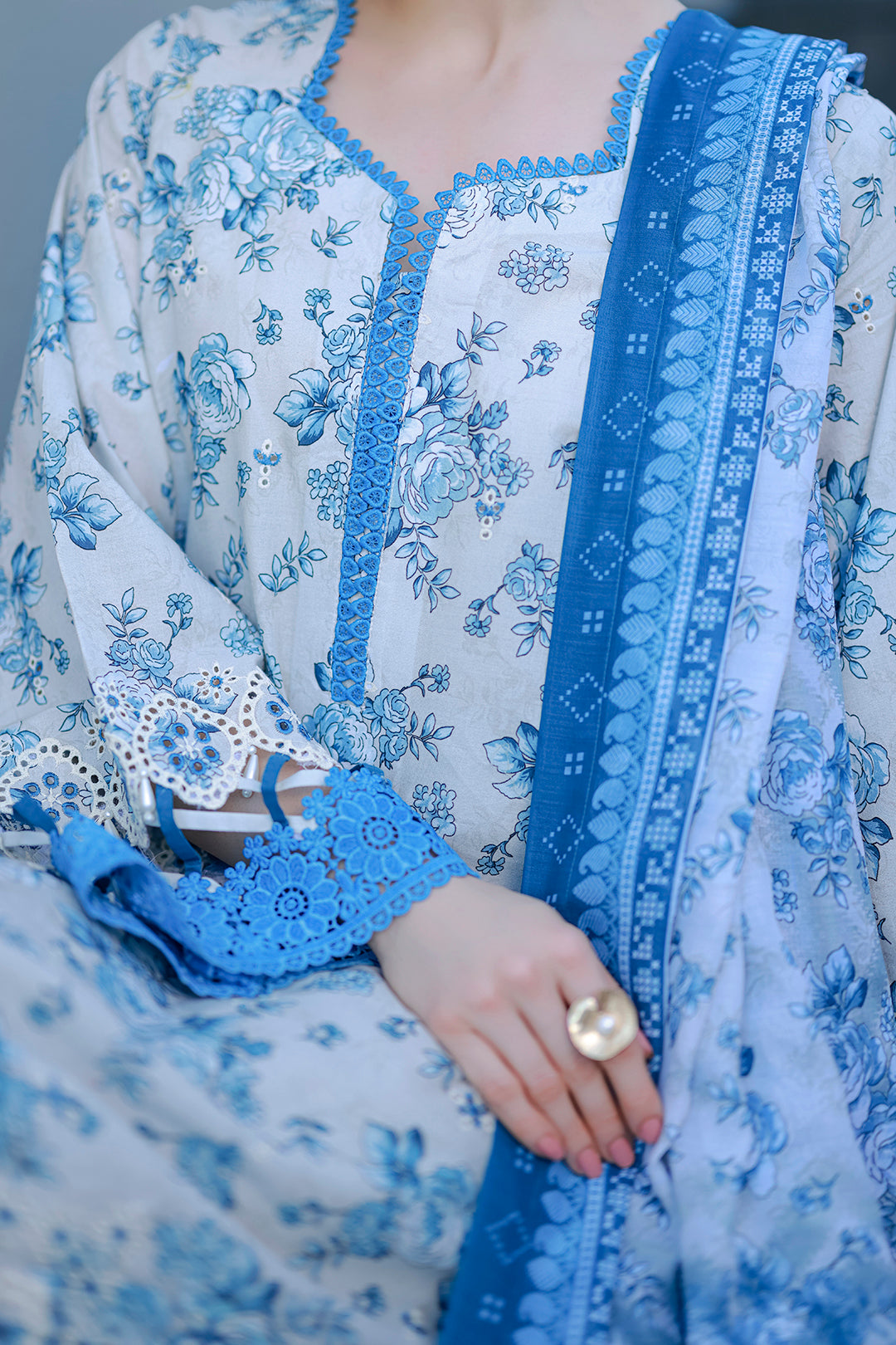 Chikankari Lawn – Z-4057
