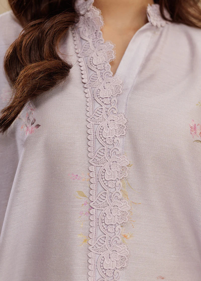 viscose Kurti in Lilac
