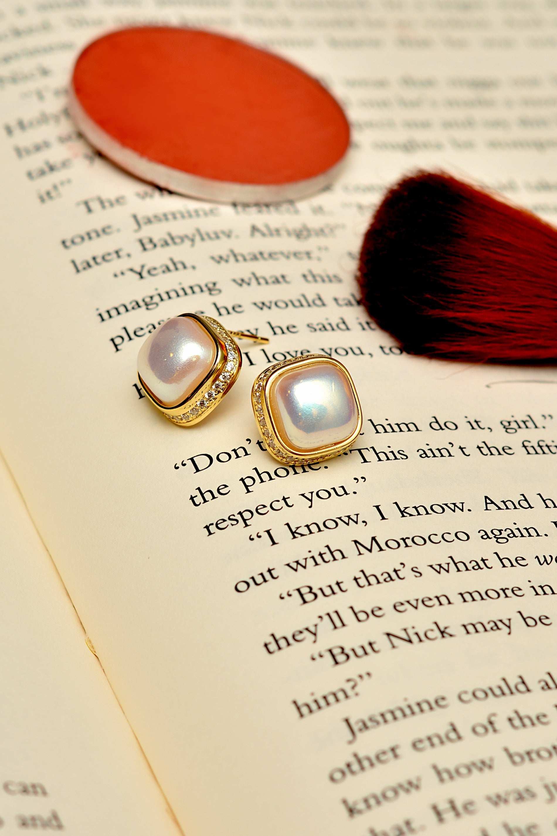 Studs in White Color by - Trendy Women Studs TWK0274