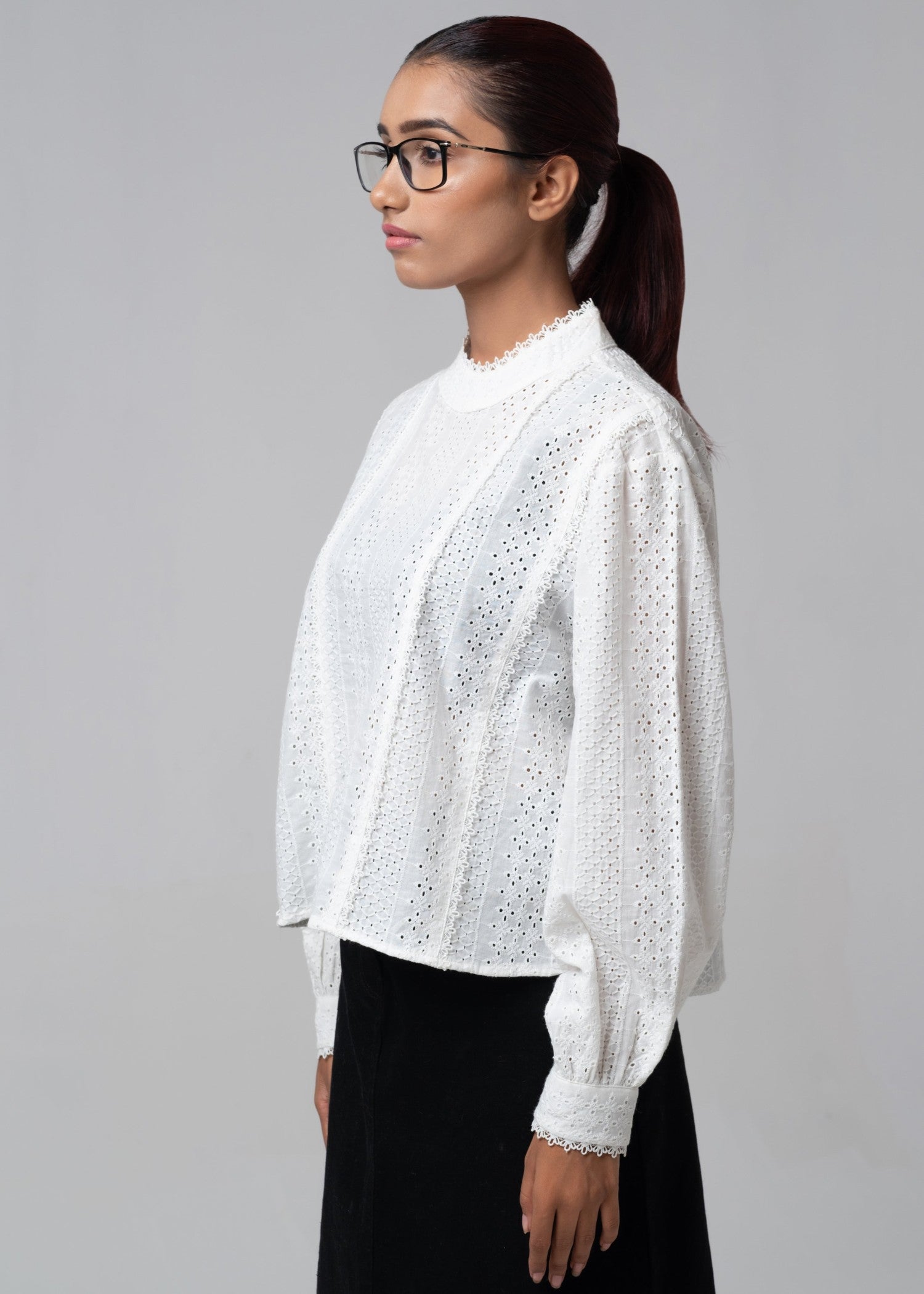 cotton Top in White