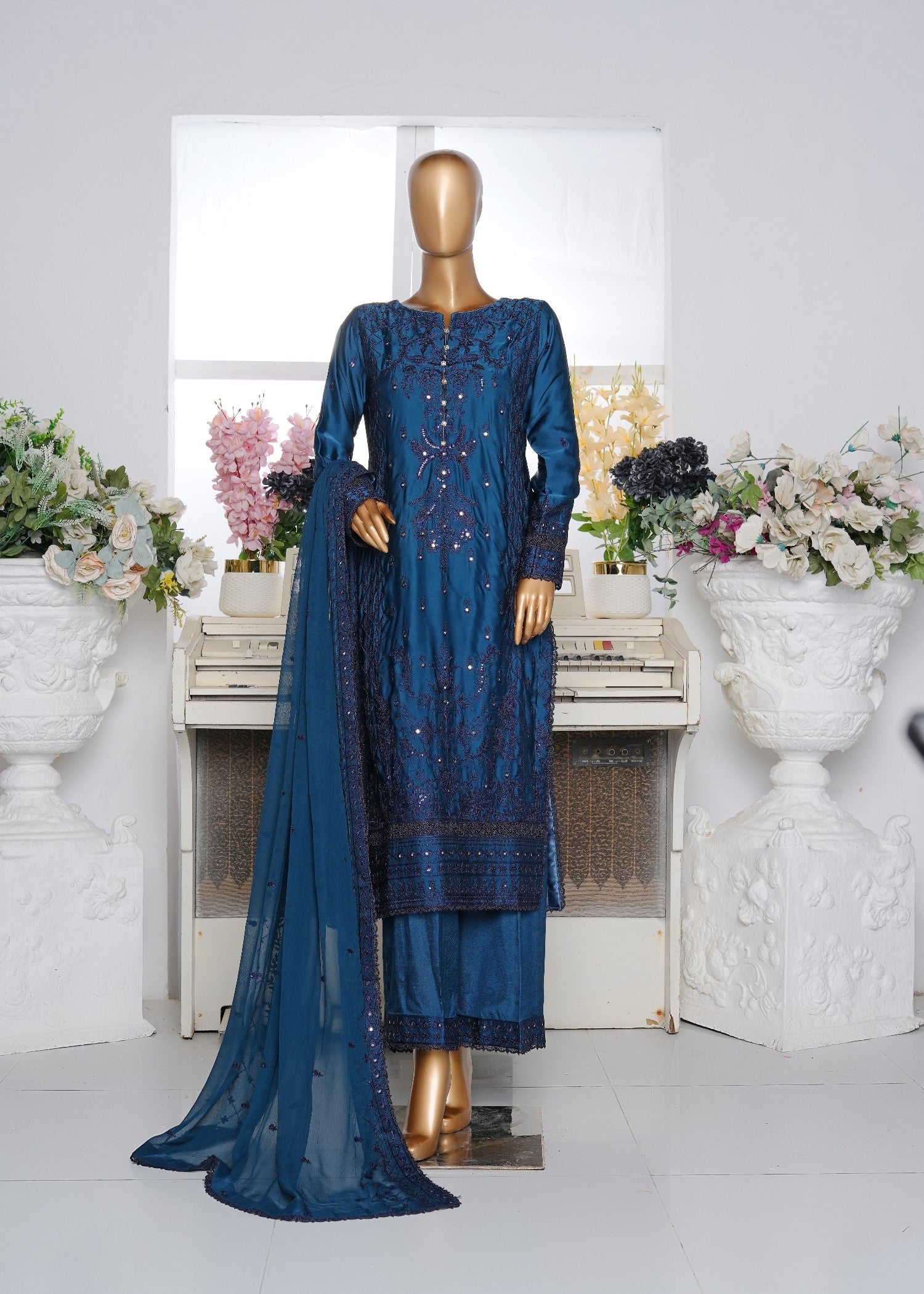 charmuse/shamooz Kurta Set in Dark blue