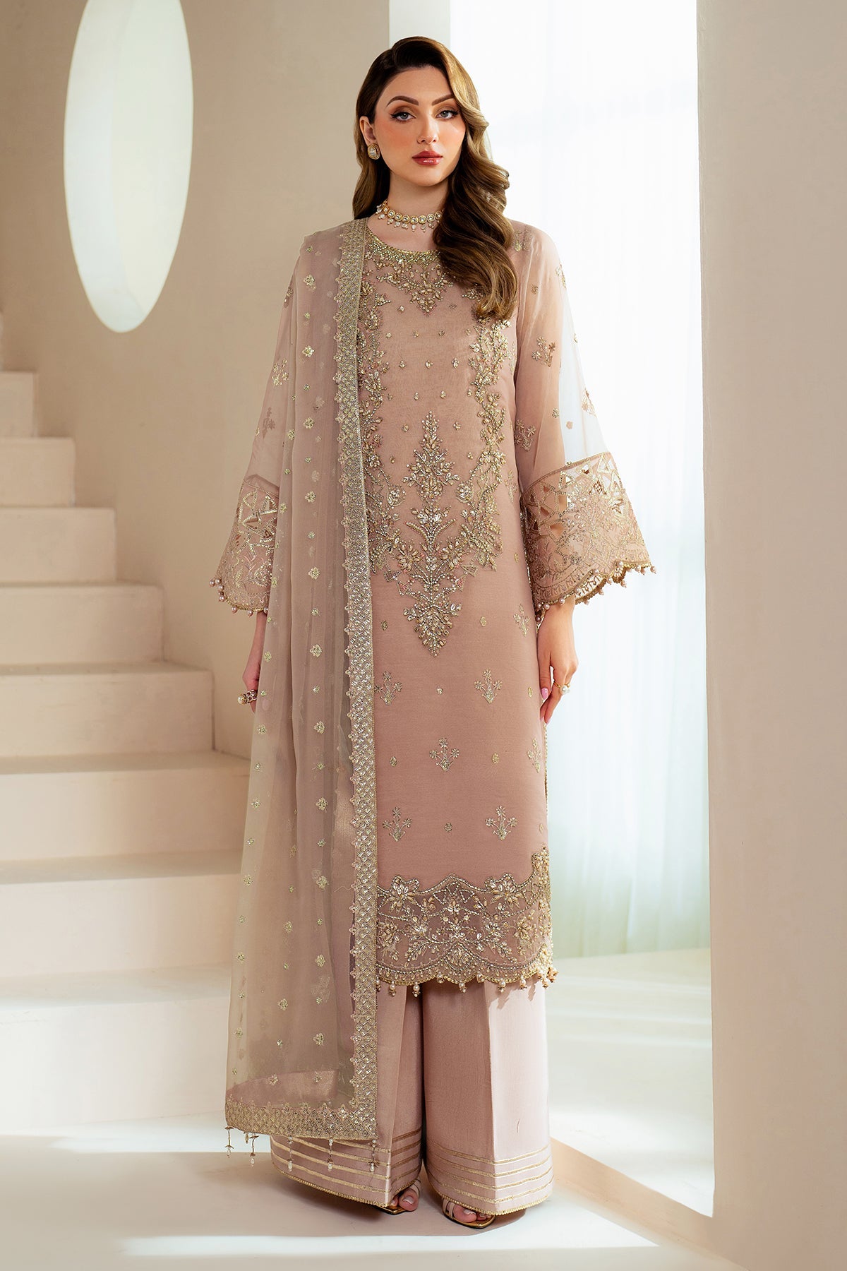 Aymal Luxury Bamber Chiffon Formals – AF-BHM-4043-Jade
