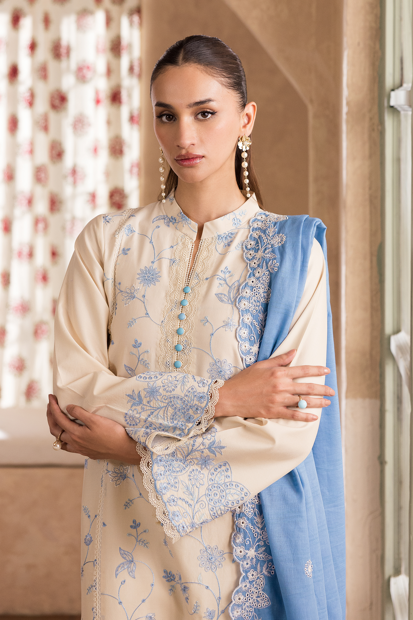 Nissa Chikankari Lawn – N-02